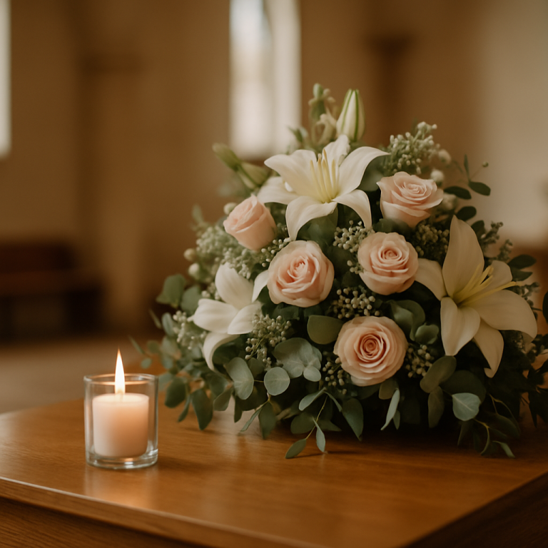 Blumenschmuck & Dekoration: Abschied gestalten – Giebelstadt